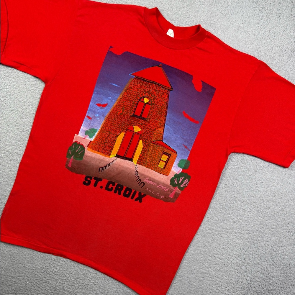 Vintage‎ 90s St. Croix U.S. Virgin Islands T-shirt